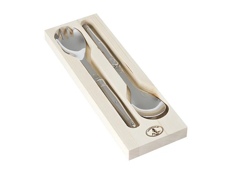 Coffret service à salade 2 pièces Laguiole