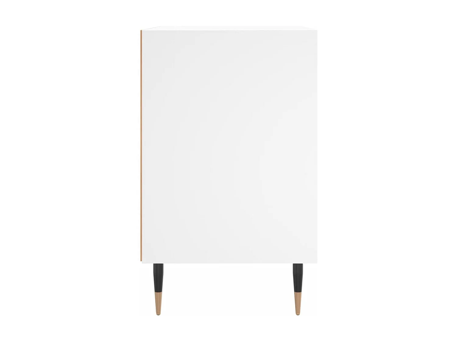 Tables de chevet 2 pcs blanc 40x30x50 cm bois d'ingénierie