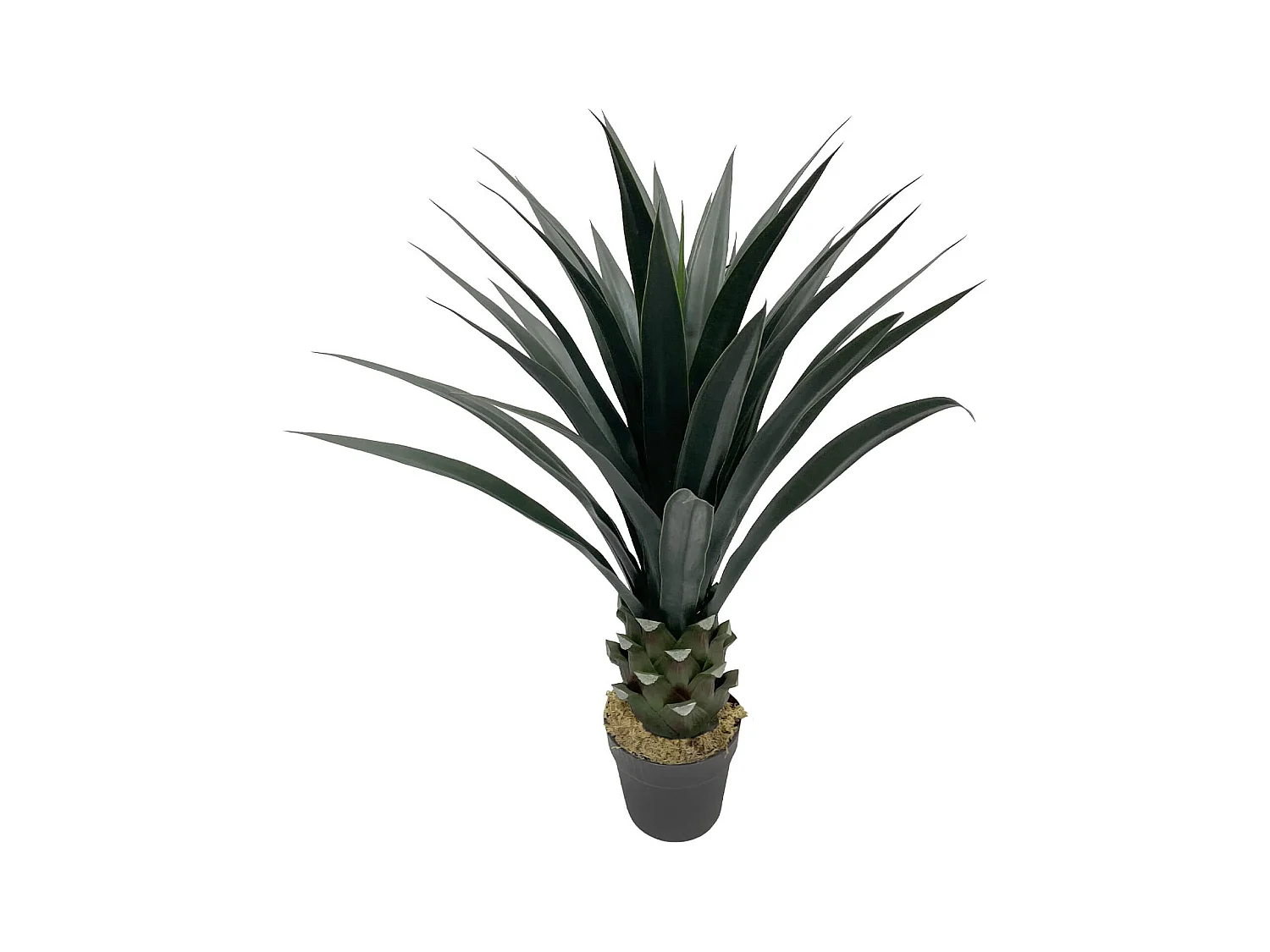 Planta artificial de Yuca Rebecca Mobili Sunko 90x30x30 Polietileno Verde Marrón