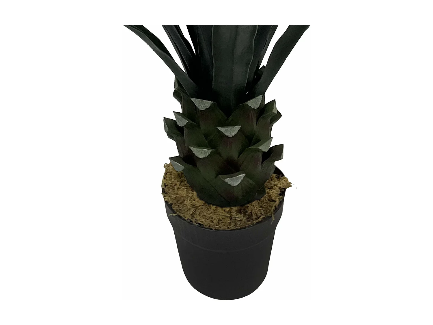 Planta artificial de Yuca Rebecca Mobili Sunko 90x30x30 Polietileno Verde Marrón