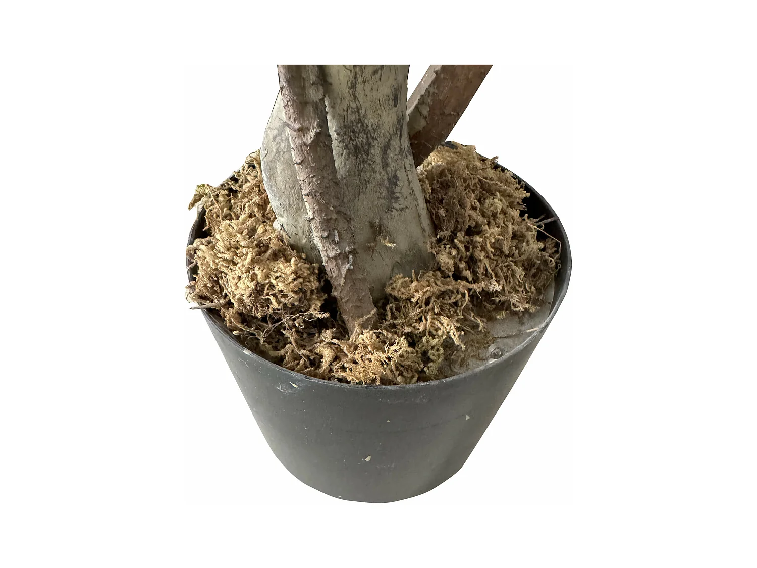 Planta artificial de Ficus Rebecca Mobili Akdem 120x40x40 PEVA Polietileno Verde Marrom
