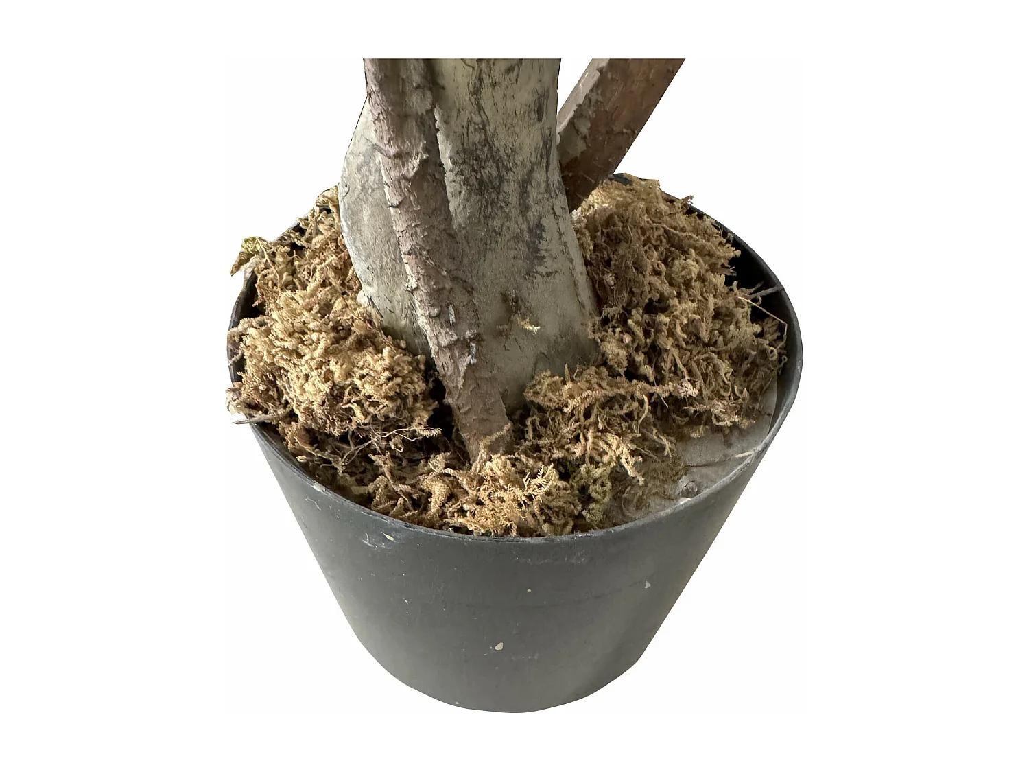 Planta artificial de Ficus Rebecca Mobili Akdem 120x40x40 PEVA Polietileno Verde Marrom