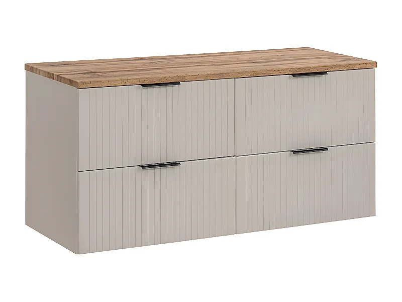 Adriel 120cm badmeubel Kasjmier en hout