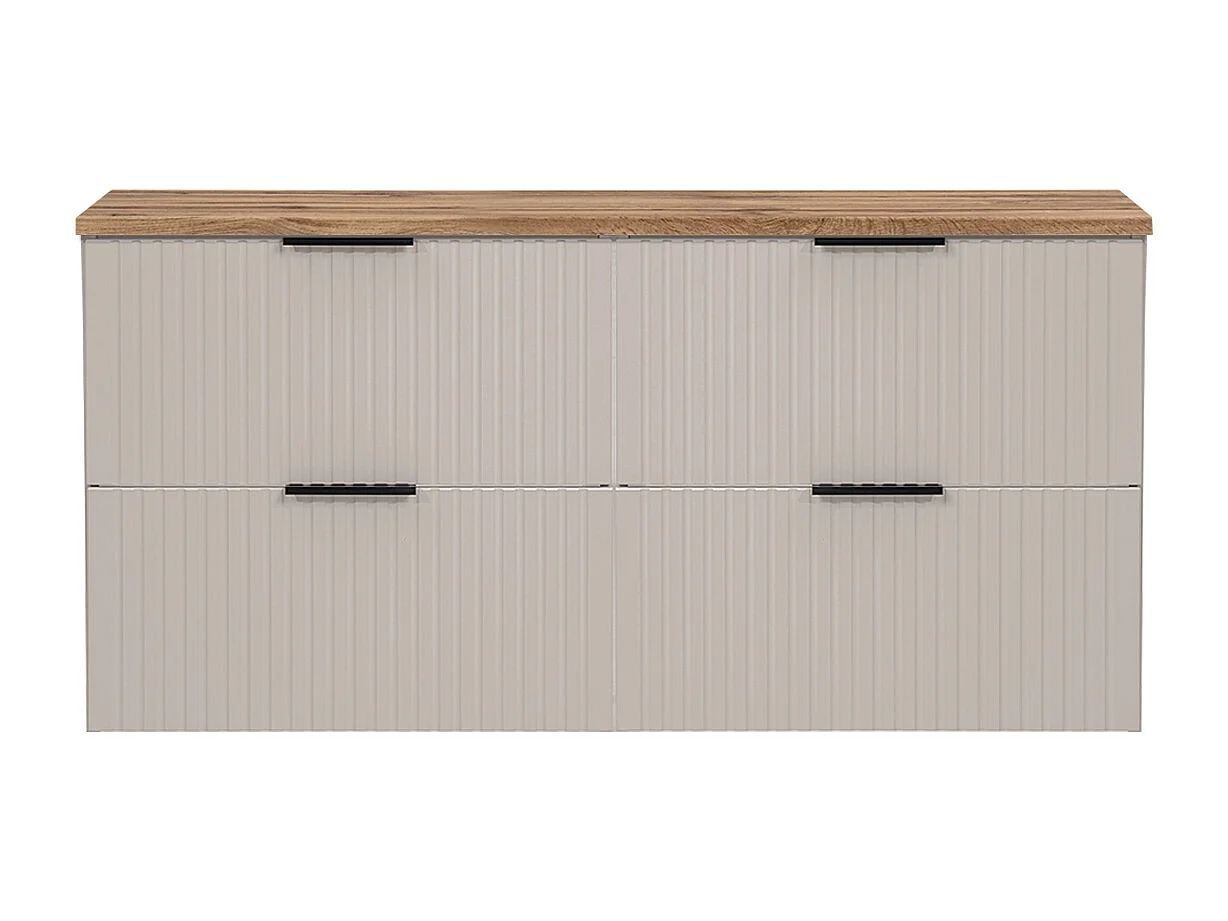Adriel 120 cm underskab Cashmere og træ
