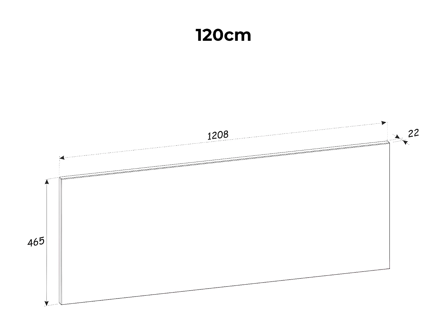 Wastafelonderbouw 120cm badmeubel Adriel Cachemire