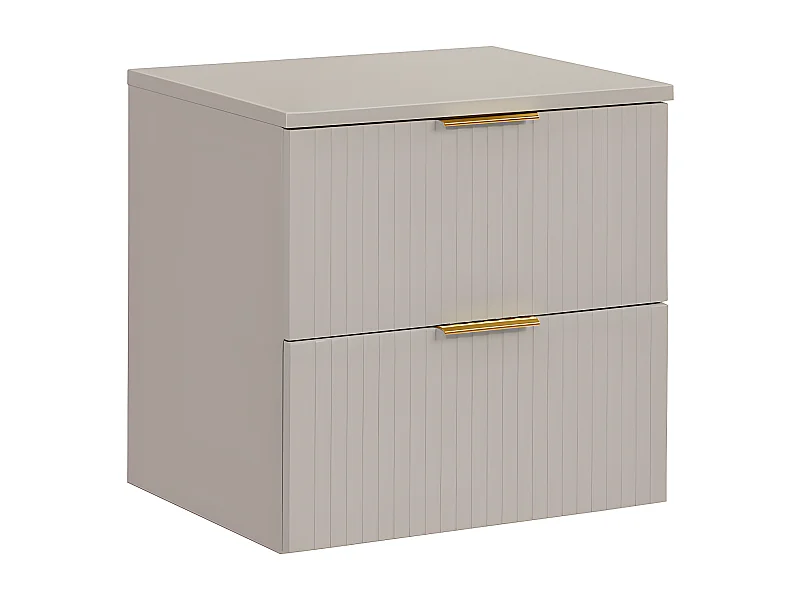 Wastafelonderbouw 60cm badmeubel Adriel Cachemire