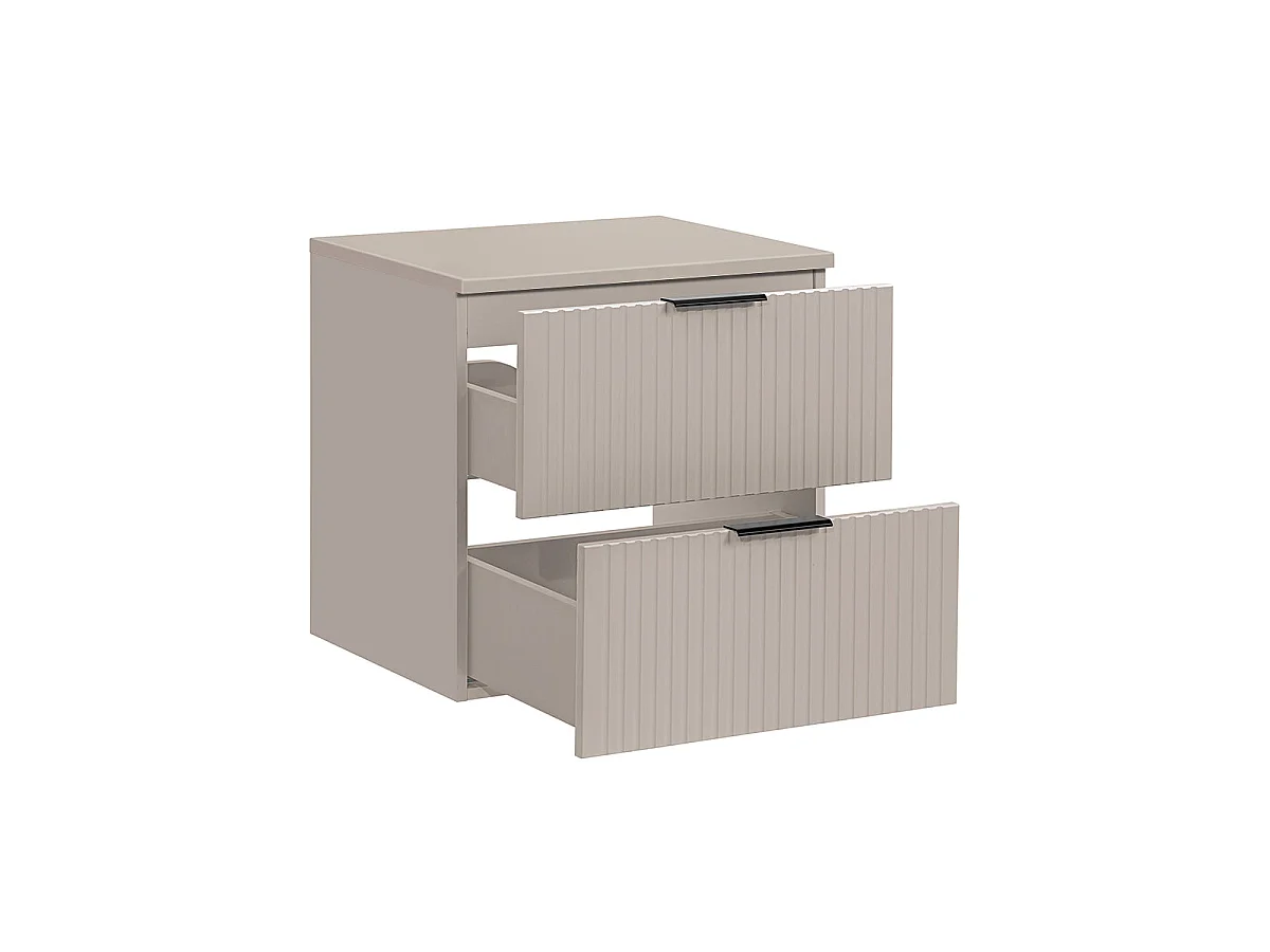 Vanity unit 60cm vanity top Adriel Cachemire
