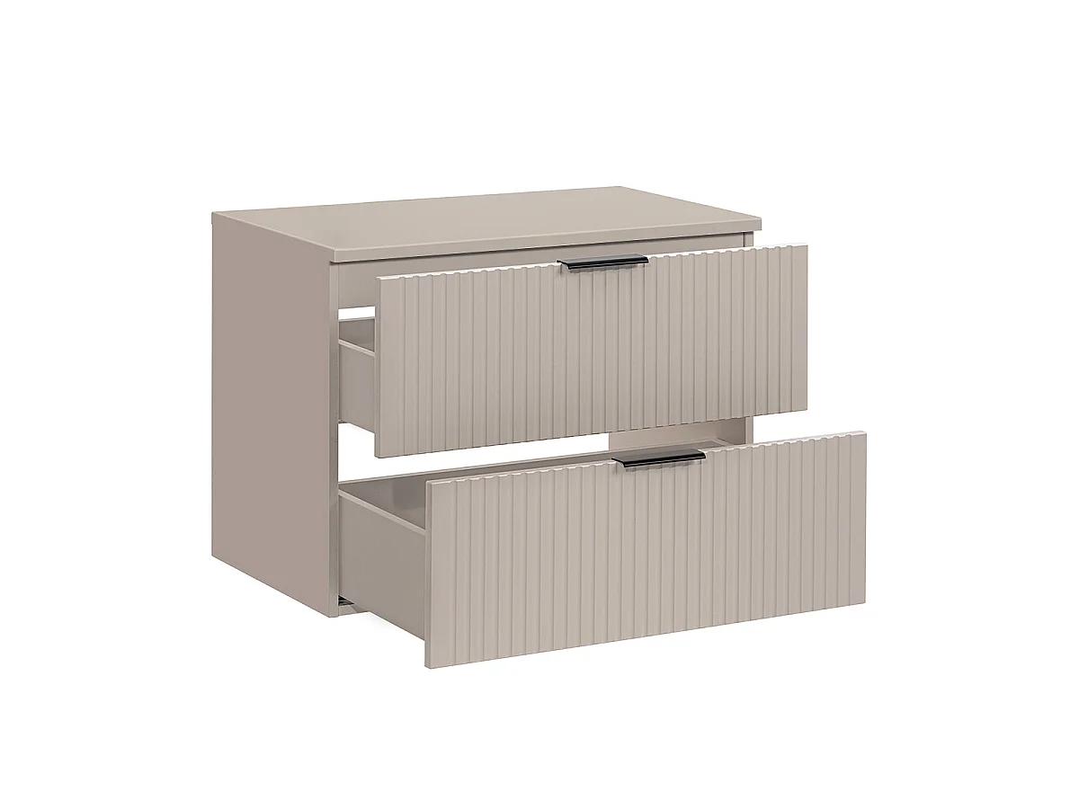 Wastafelonderbouw 80cm badmeubel Adriel Cachemire