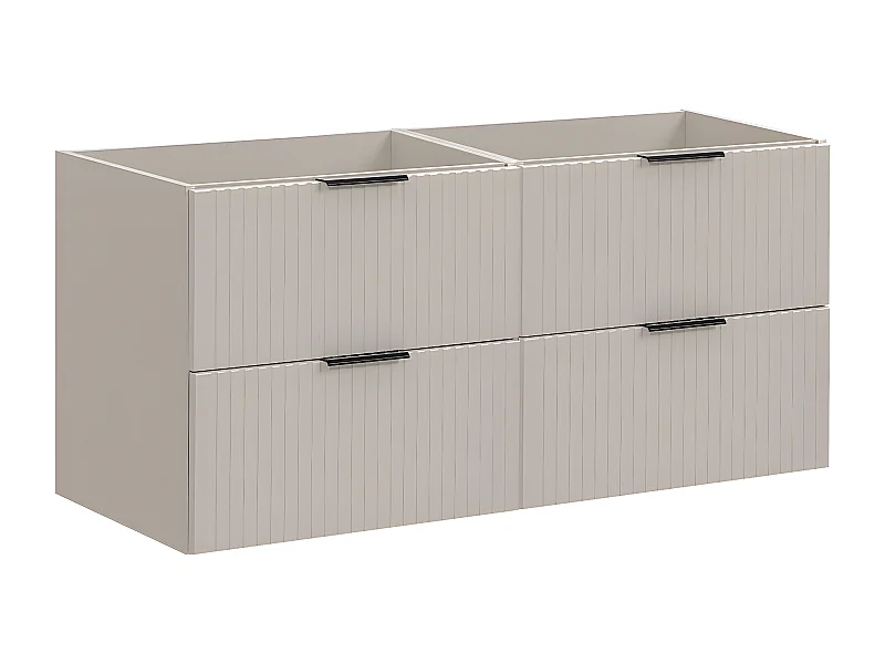 Mobile bagno senza lavabo Adriel beige 120cm