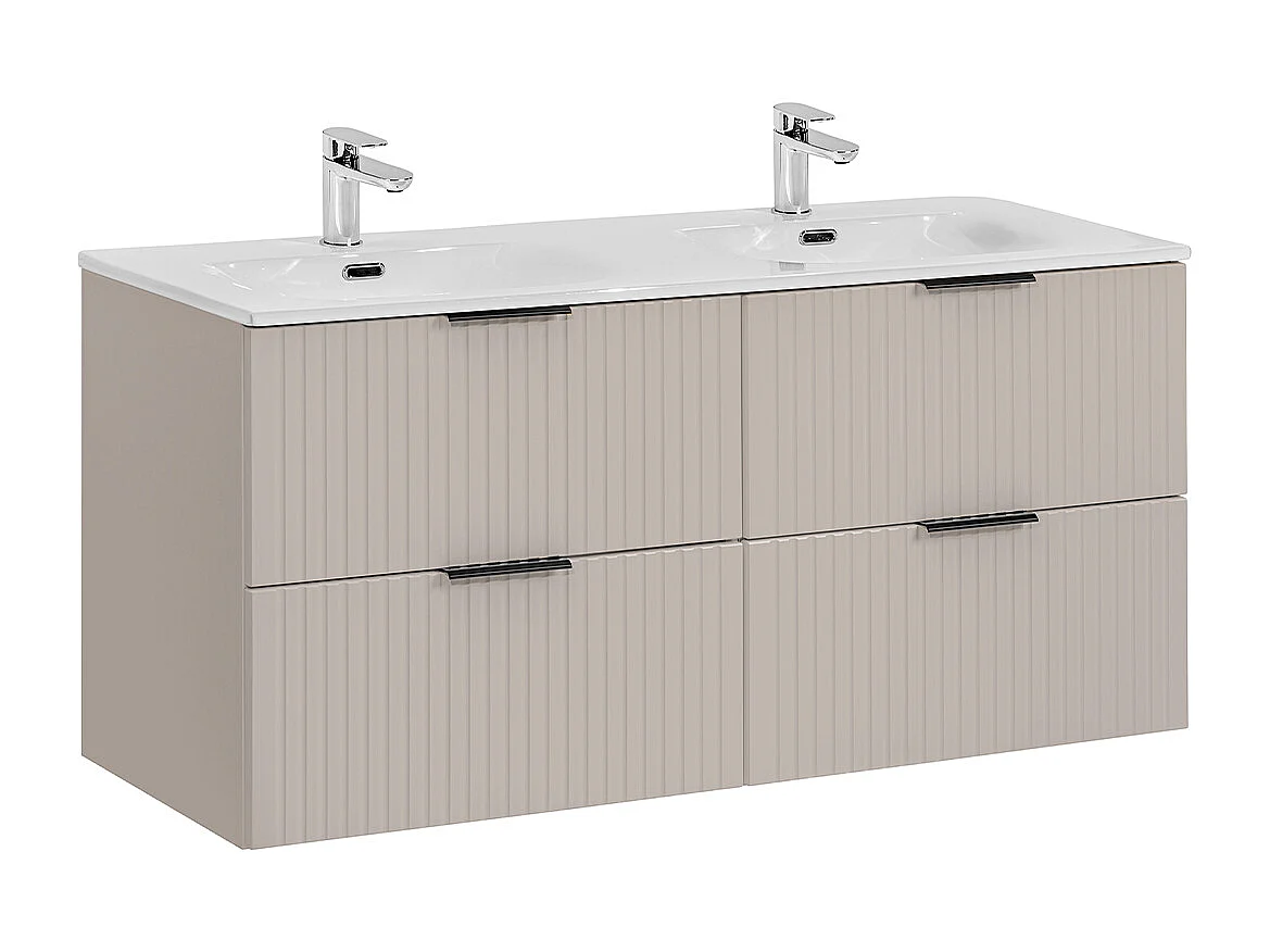 Dobbelt håndvask 120 cm Adriel Cachemire