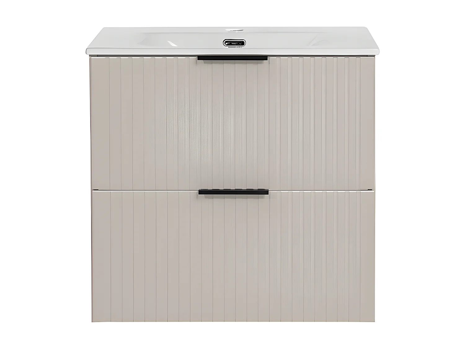 Enkele wastafel 60cm Adriel Cachemire