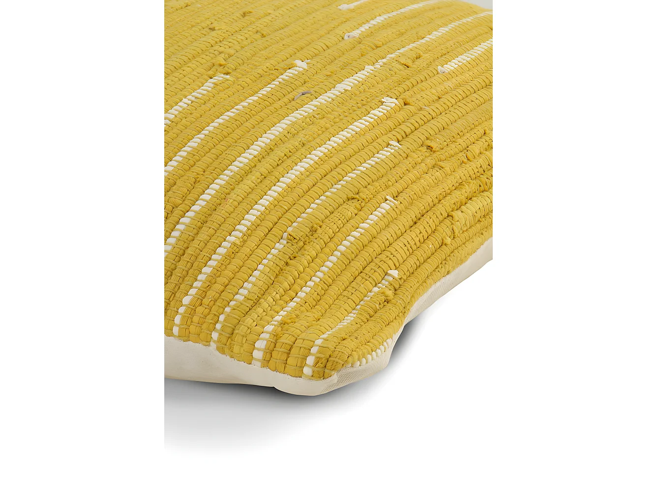 Goldfarbenes Baumwollkissen 45x45 cm