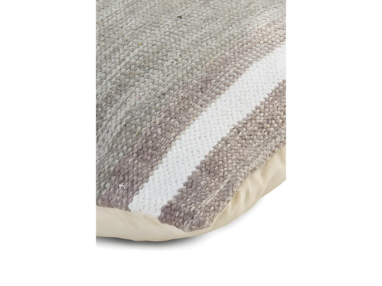 Graues Baumwollkissen 45x45 cm