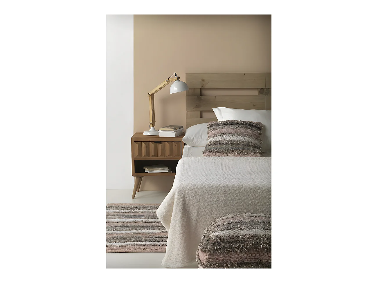 Kissen aus Baumwolle und Polyester, 45 x 45 cm