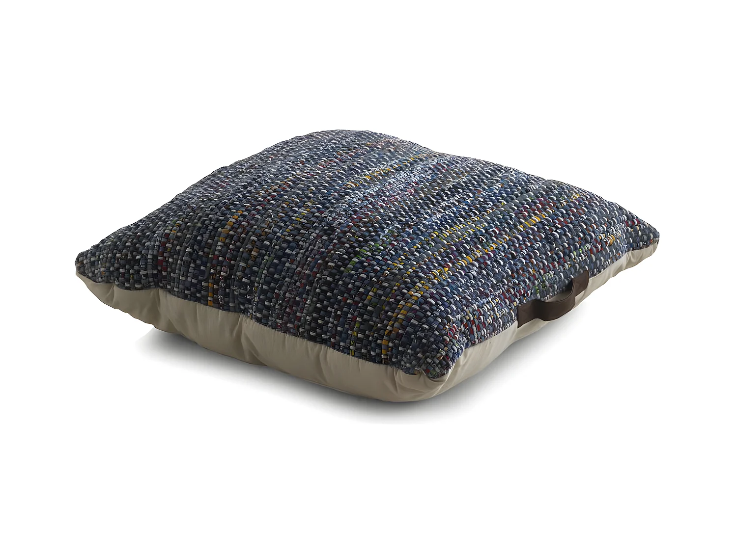 Coussin et pouf en coton et polyester 75x75 cm