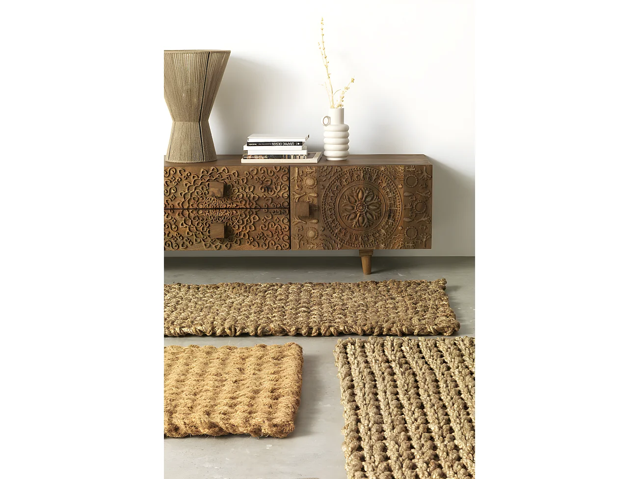 Alfombrilla yute 45x75 cm