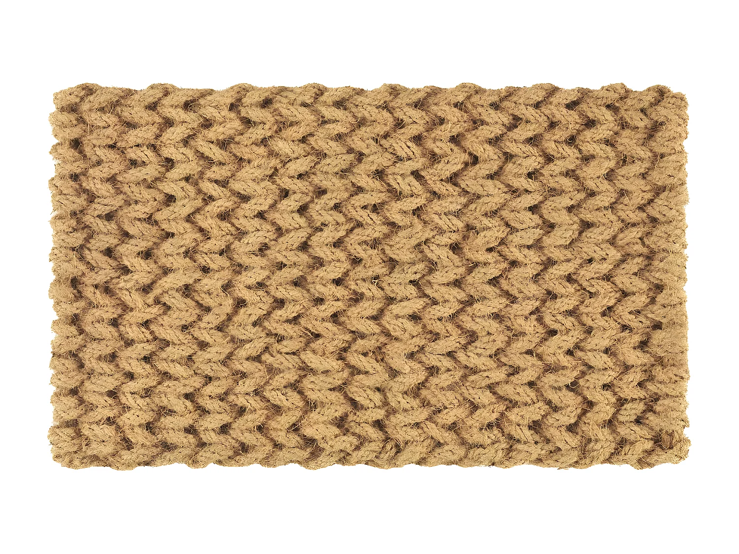 Alfombrilla fibra de coco 45x75 cm