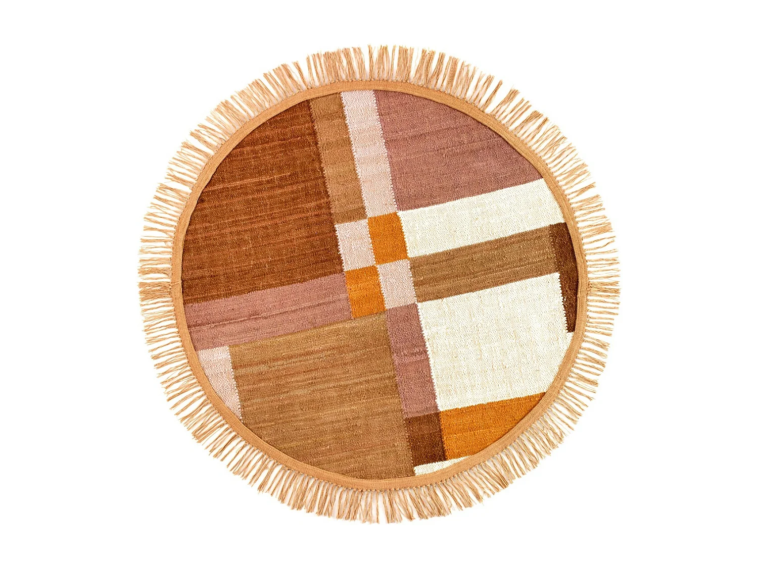 Tapete de algodão 120 cm diam.