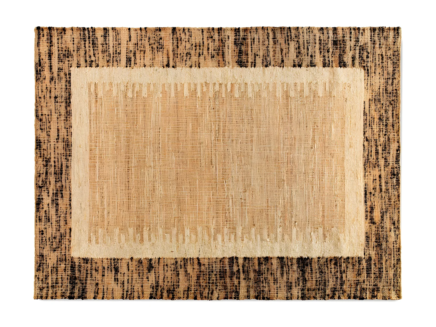 Alfombra yute  lana y algodón 210x270 cm