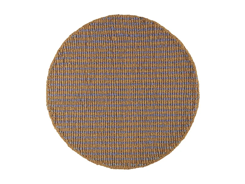 Alfombra fibra de coco 120 cm diam.