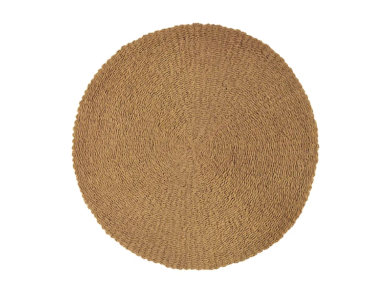 Alfombra fibra de coco 120 cm dia