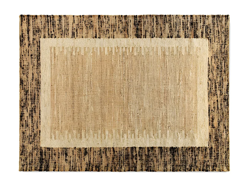 Tappeto in juta lana e cotone 180x240 cm