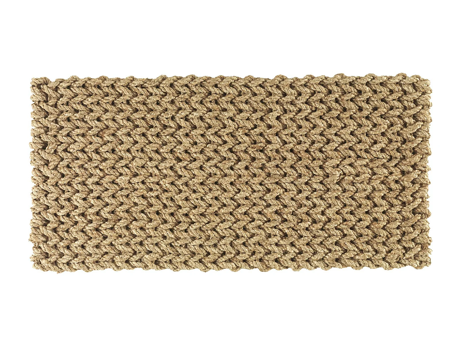 Capacho de juta 60x120 cm