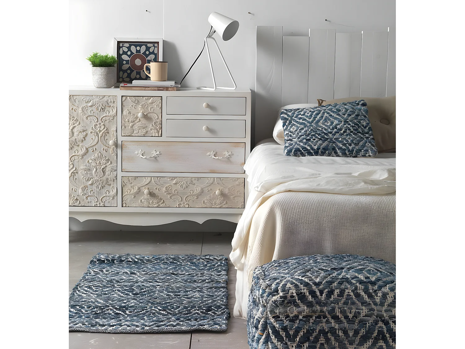 Tappeto in cotone 60x120 cm