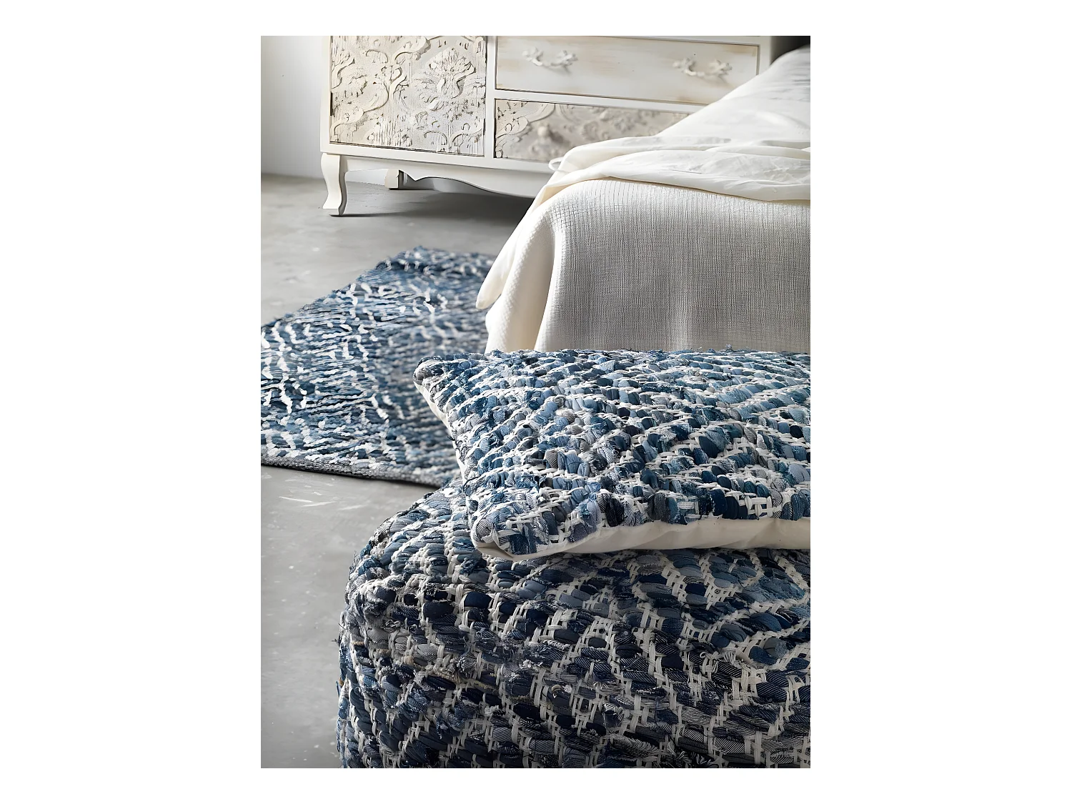 Tapete de algodão 60x120 cm