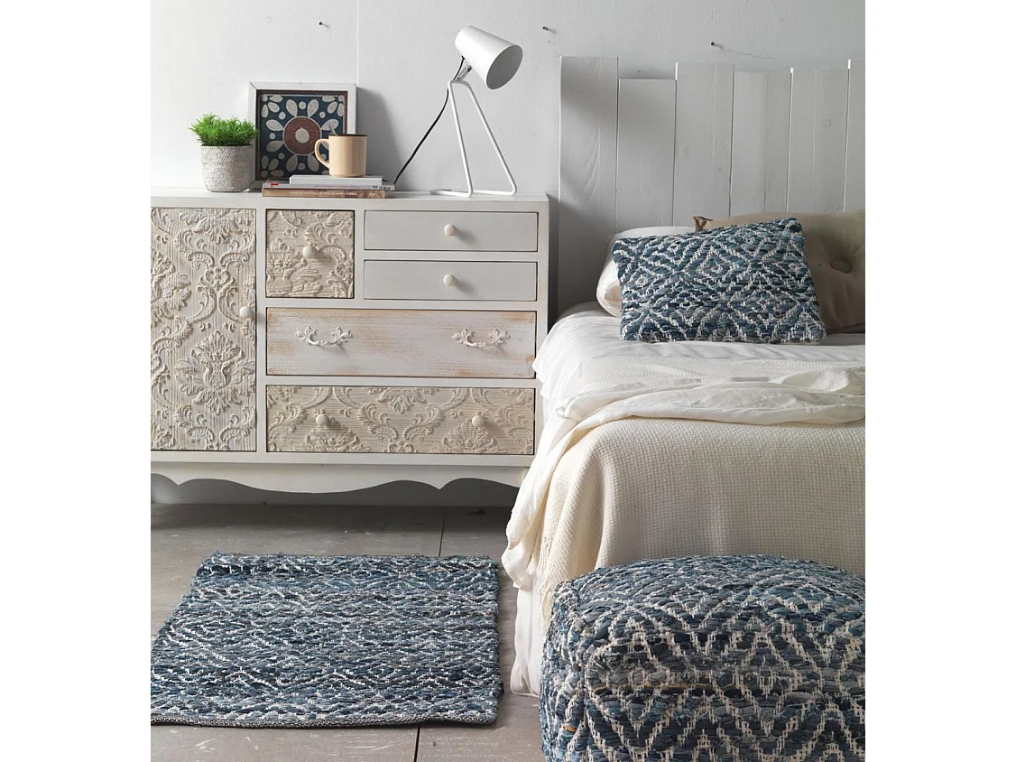 Katoenen vloerkleed  60 x 120 cm