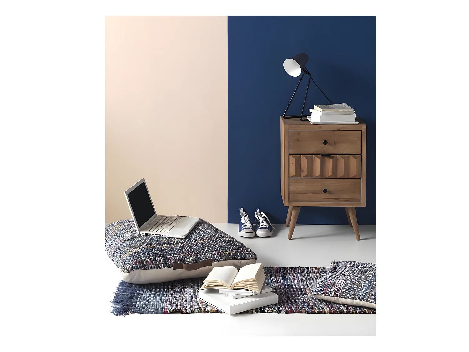 Baumwollteppich 60x120 cm