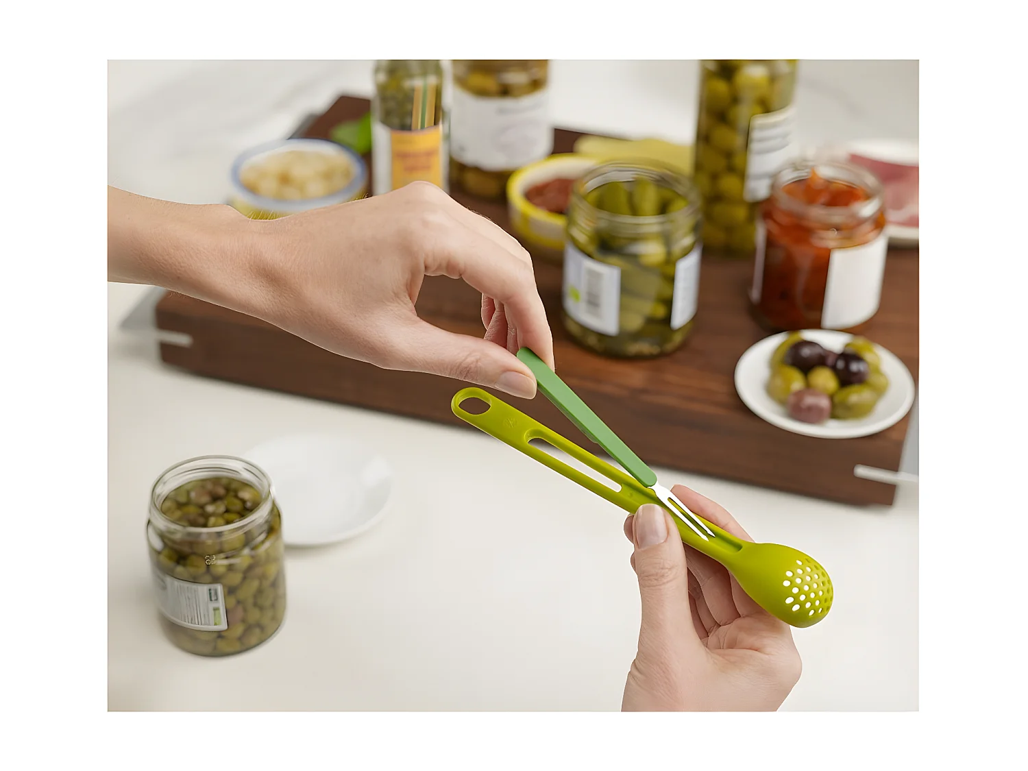 Cuillère et fourchette 2 en 1