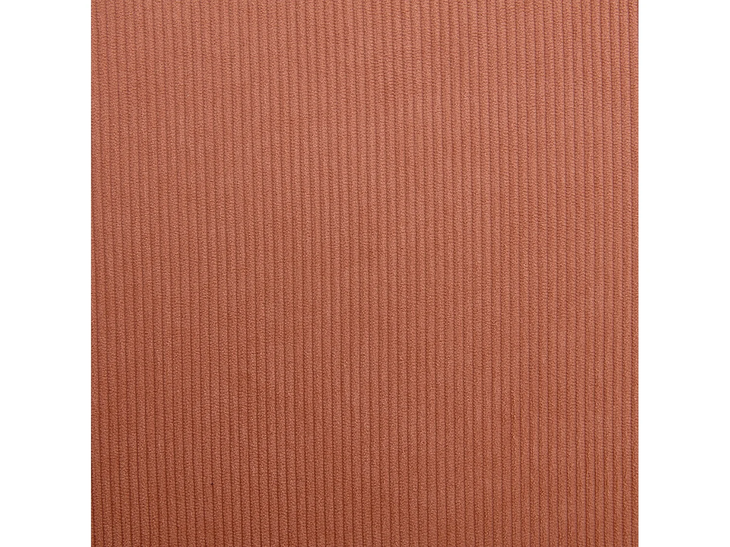 Fauteuil enfant en bois et velours côtelé terracotta. ISAK L 47 x P 43.5 x H 50cm