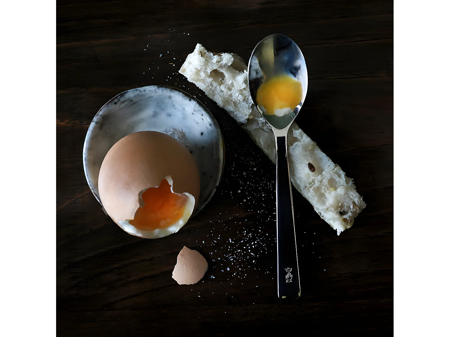 Boite de 4 cuillères Perpétue