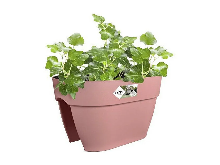 Pot de fleurs - Vibia Campana Flower Bridge 40 - Rose Poussiere - Balcon extérieur - L 26 x W 39 x H 22 cm