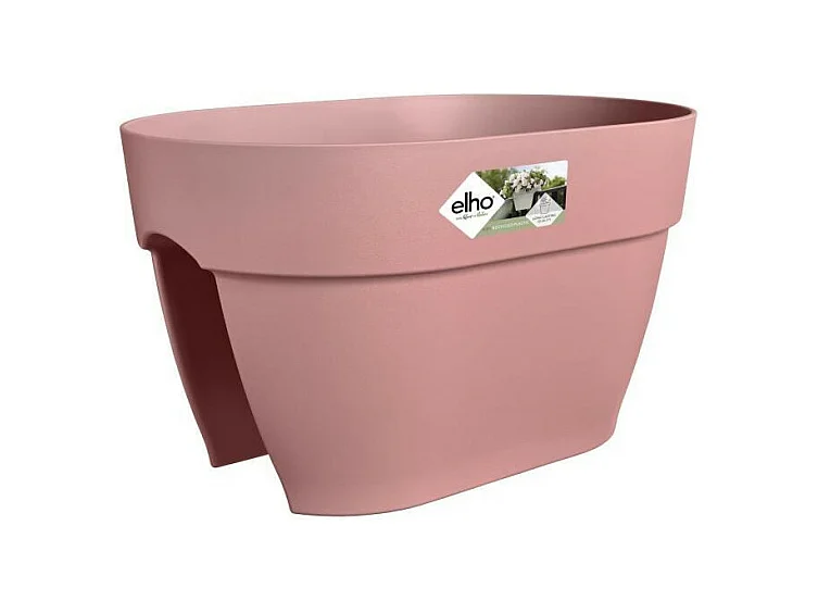 Pot de fleurs - Vibia Campana Flower Bridge 40 - Rose Poussiere - Balcon extérieur - L 26 x W 39 x H 22 cm