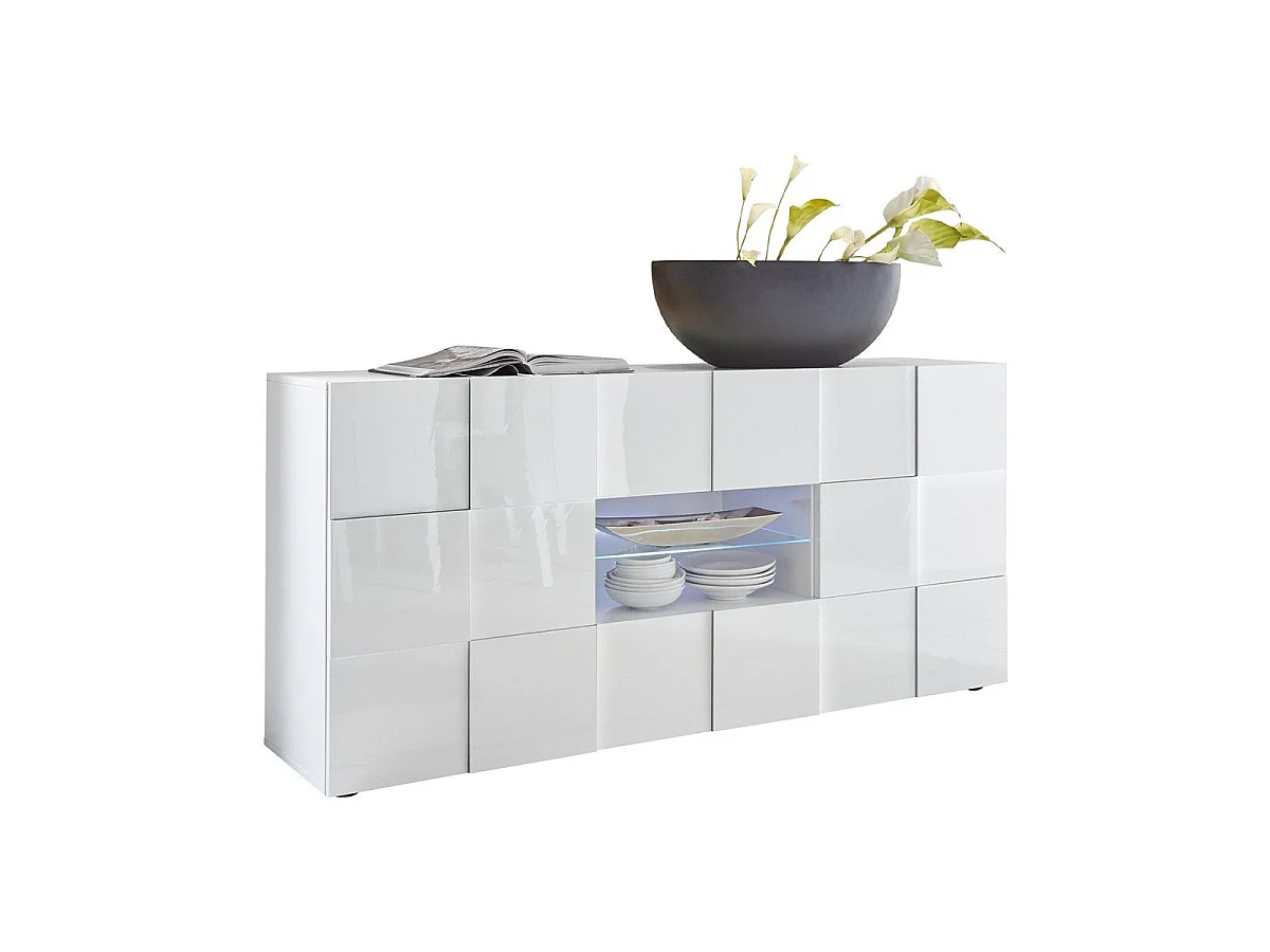 Buffet 2 portes 2 tiroirs L181 cm - Dama
