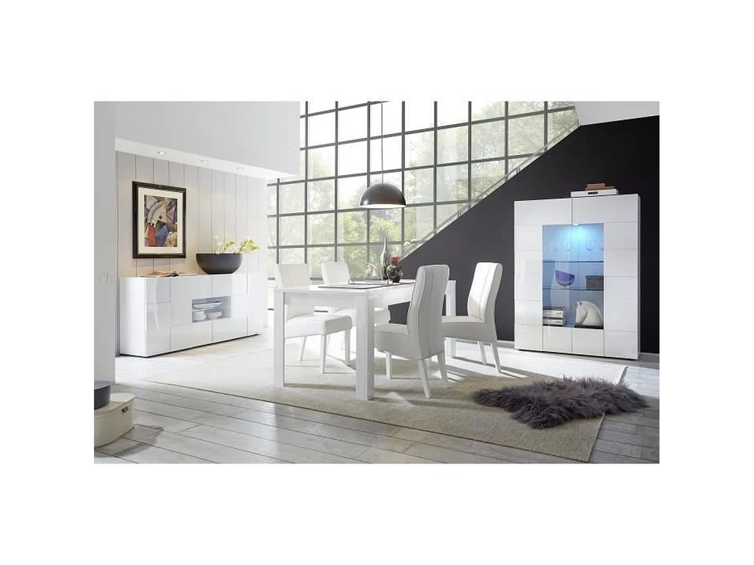 Buffet 2 portes 2 tiroirs L181 cm - Dama