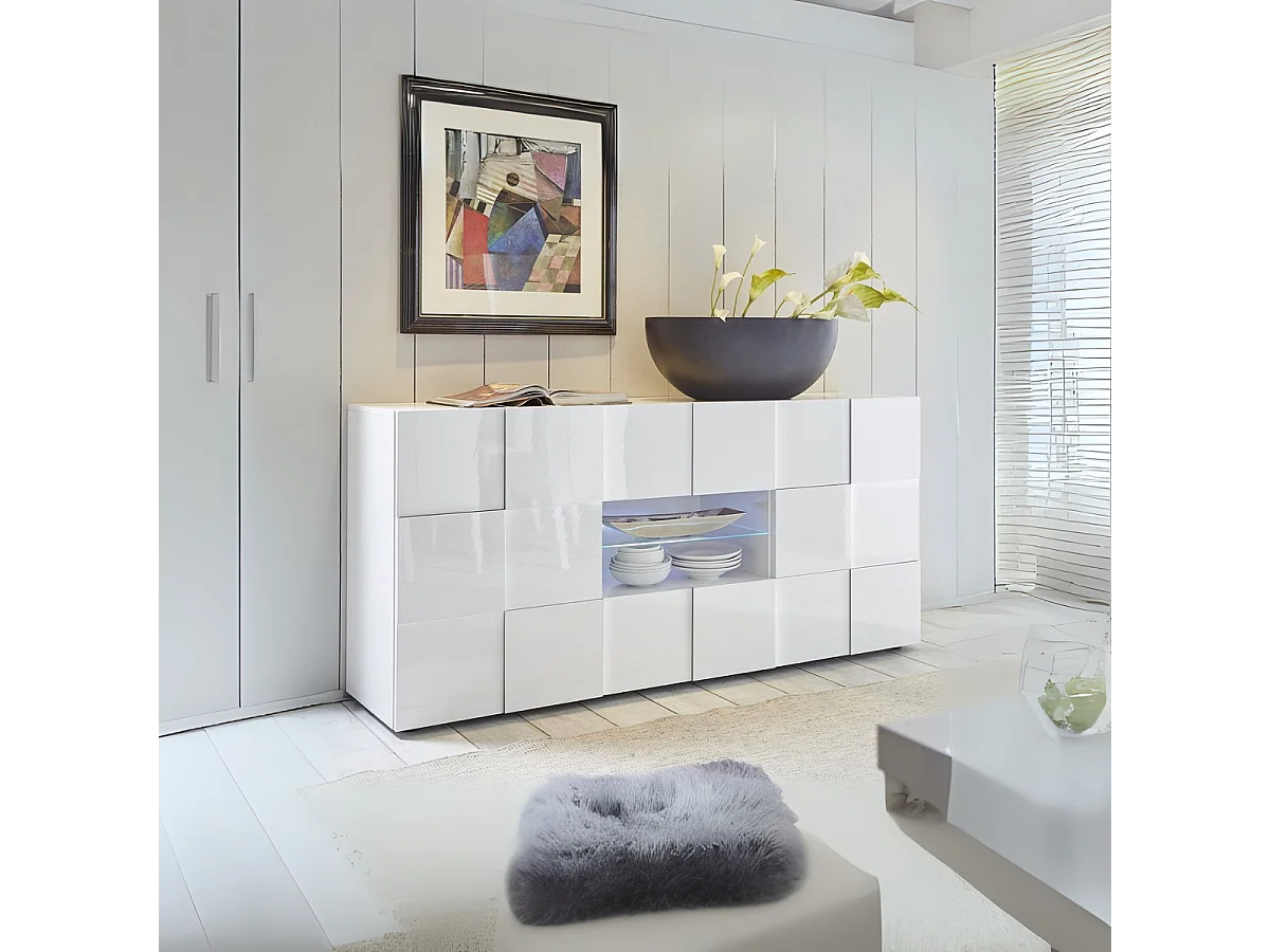 Buffet 2 deuren 2 laden L181 cm - Dama