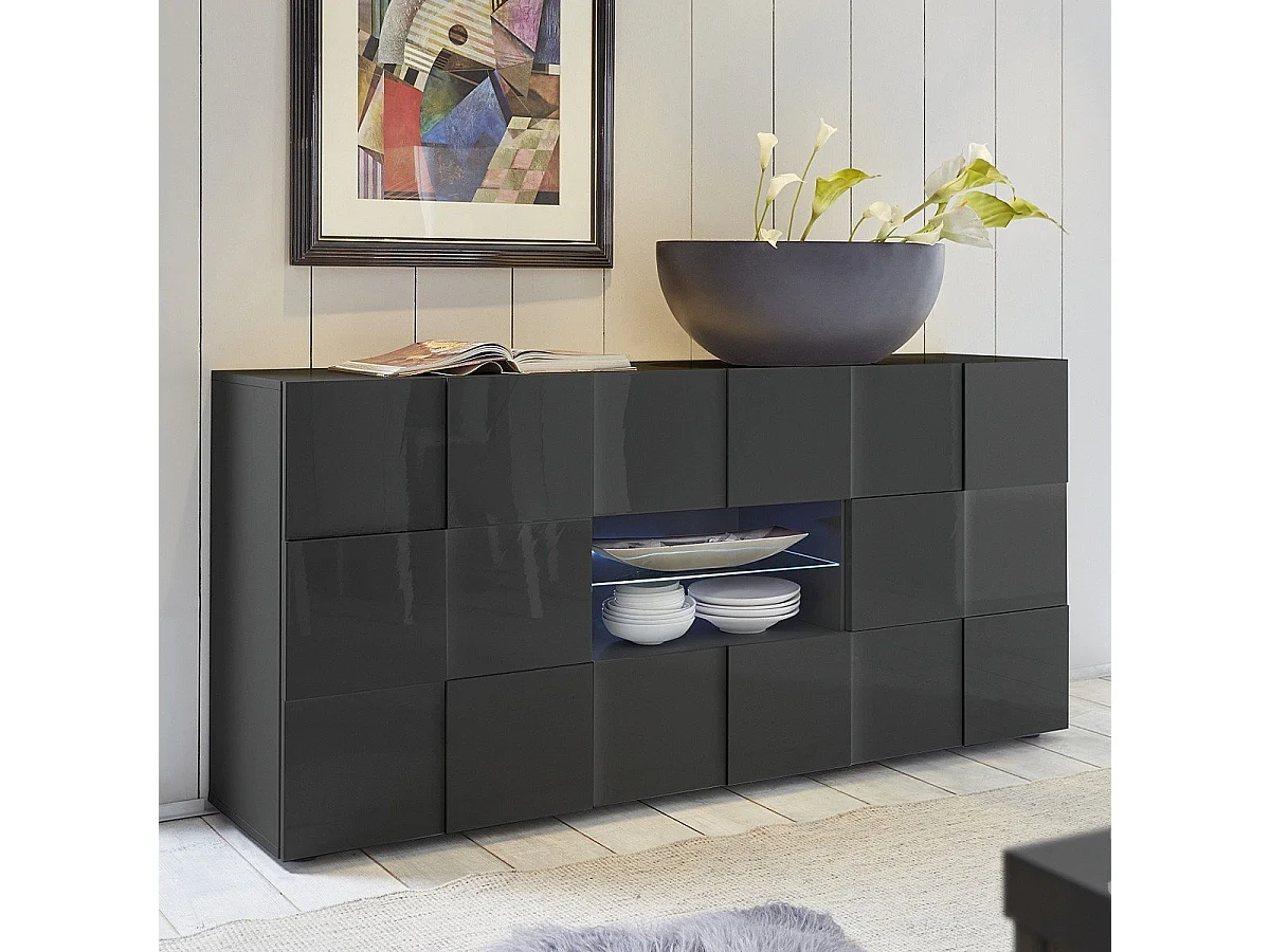 Buffet 2 deuren 2 laden L181 cm - Dama