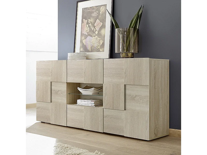 Sideboard mit 2 Türen und 2 Schubladen L181 cm - Dama