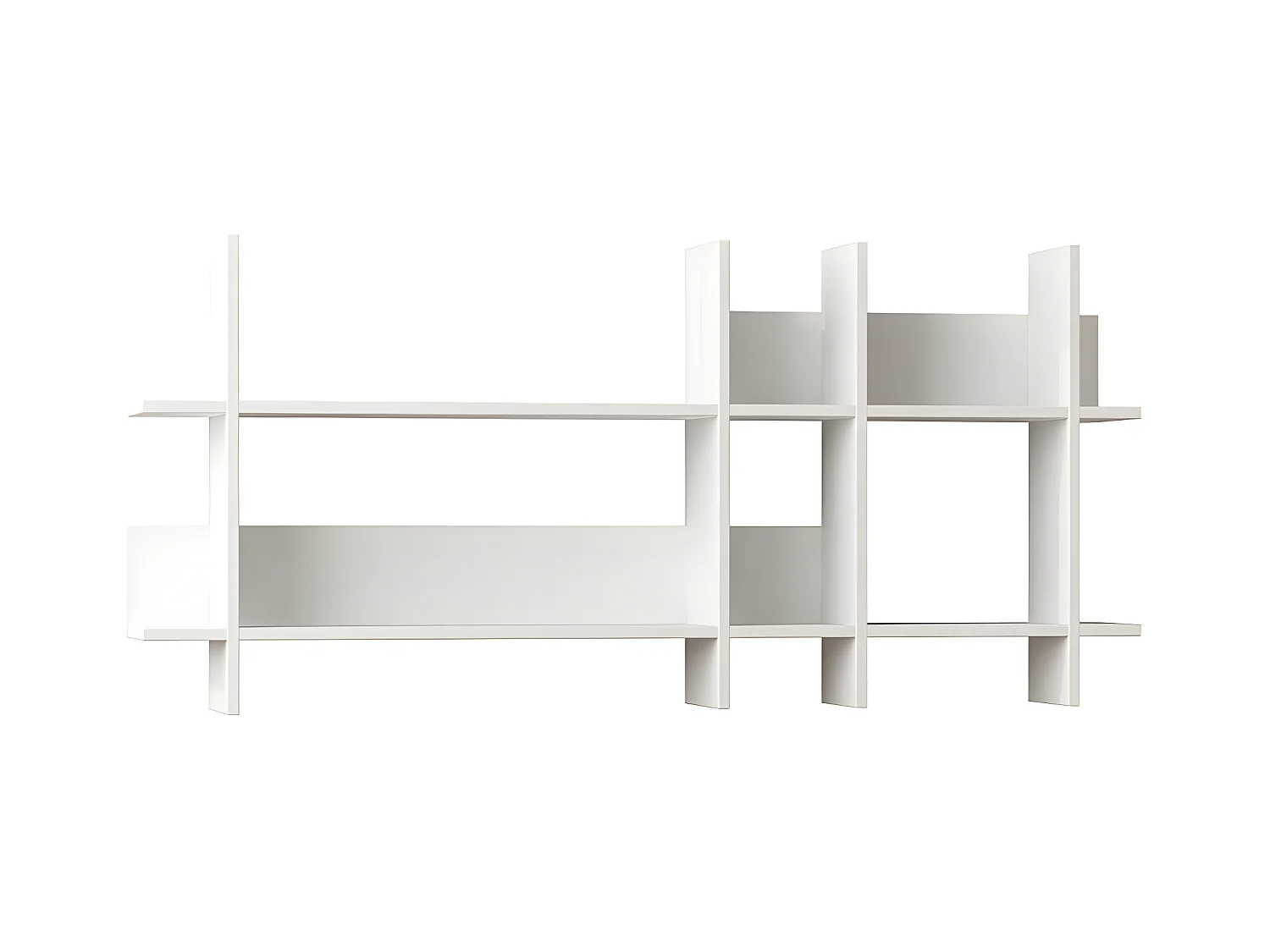 Estantería de pared color blanco L150 cm - Beads