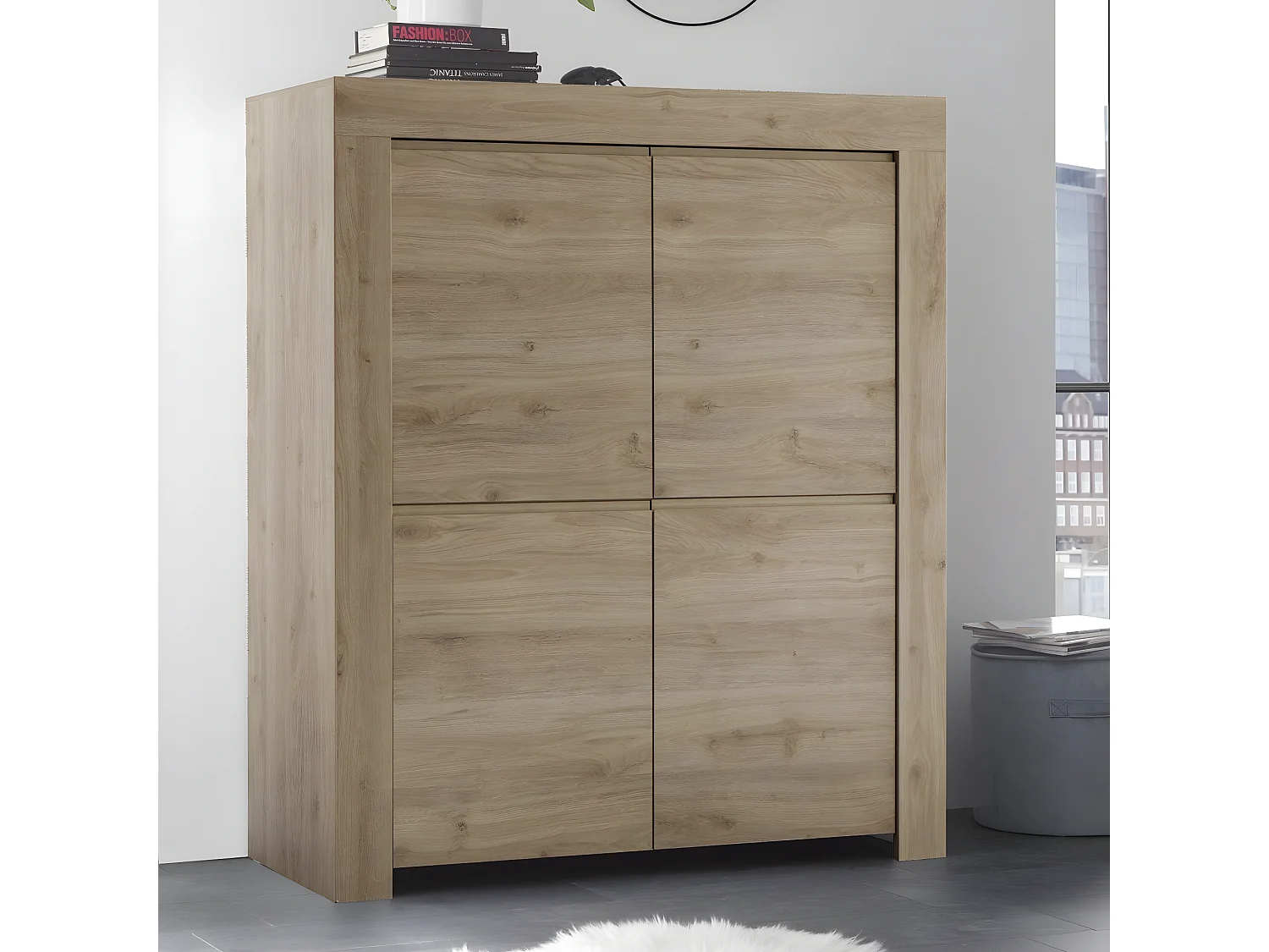 Buffet Alto 4 puertas H140 cm - Firenze