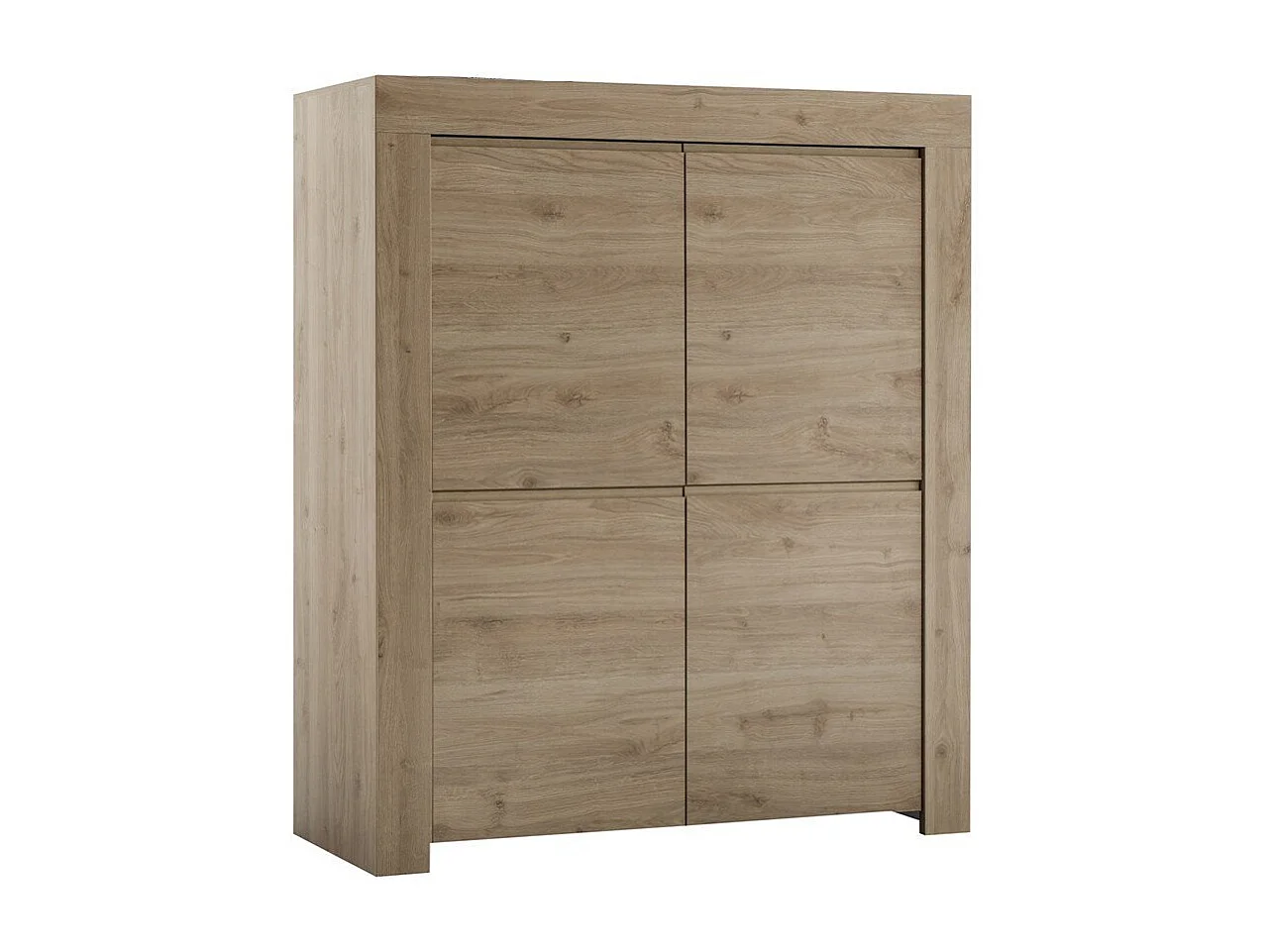 Szafka wysoka z 4 drzwiami H140 cm - Firenze