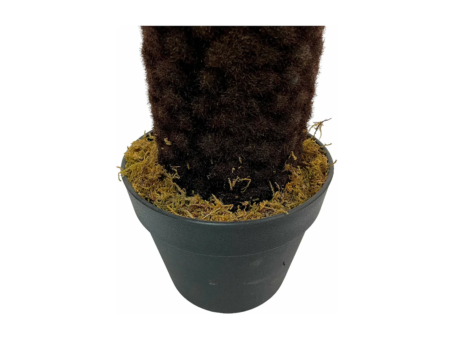 Plante artificielle Cycas Siyar 90x35x35 Polyéthylène Vert Marron