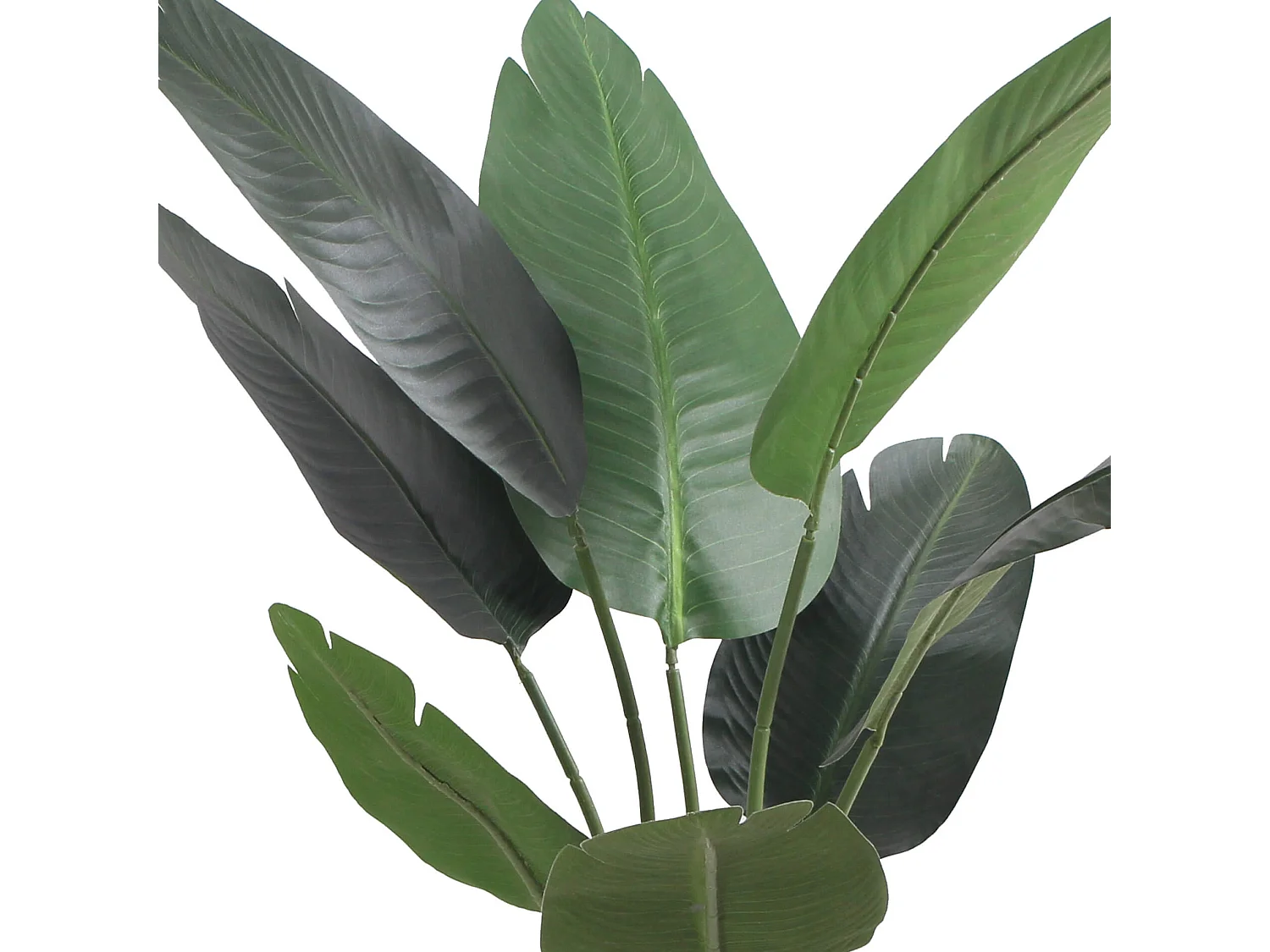 Planta artificial de Banano Rebecca Mobili Taznit 110x45x45 Poliéster Polietileno Verde Marrón