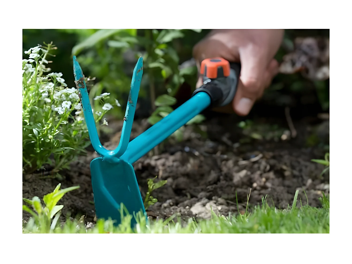 Serfouette a fleurs combisystem