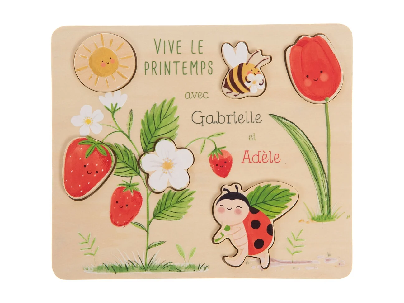 Puzzle Adèle la Coccinelle