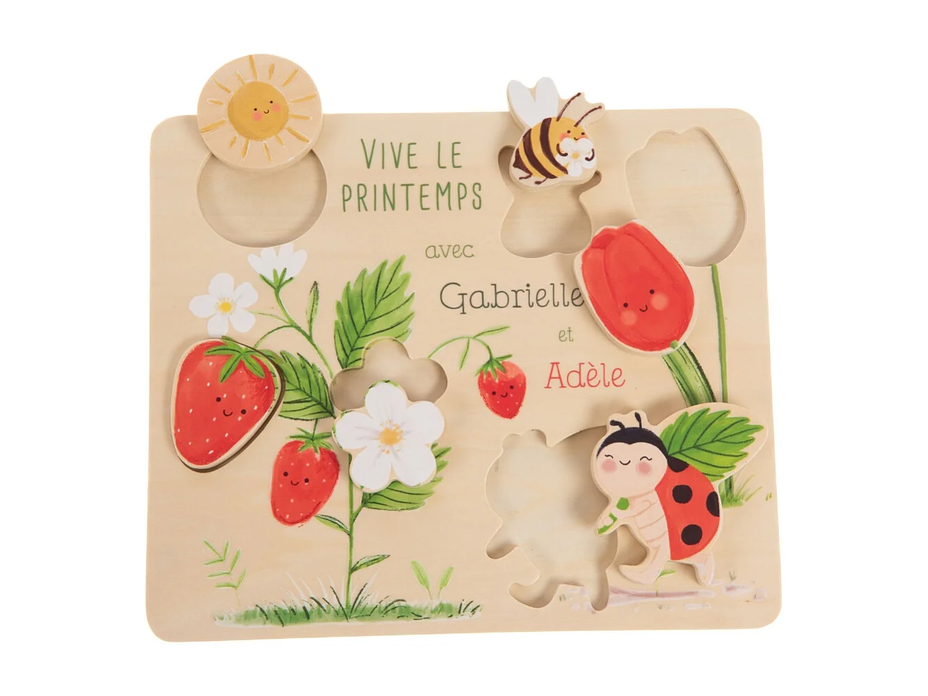 Puzzle Adèle la Coccinelle