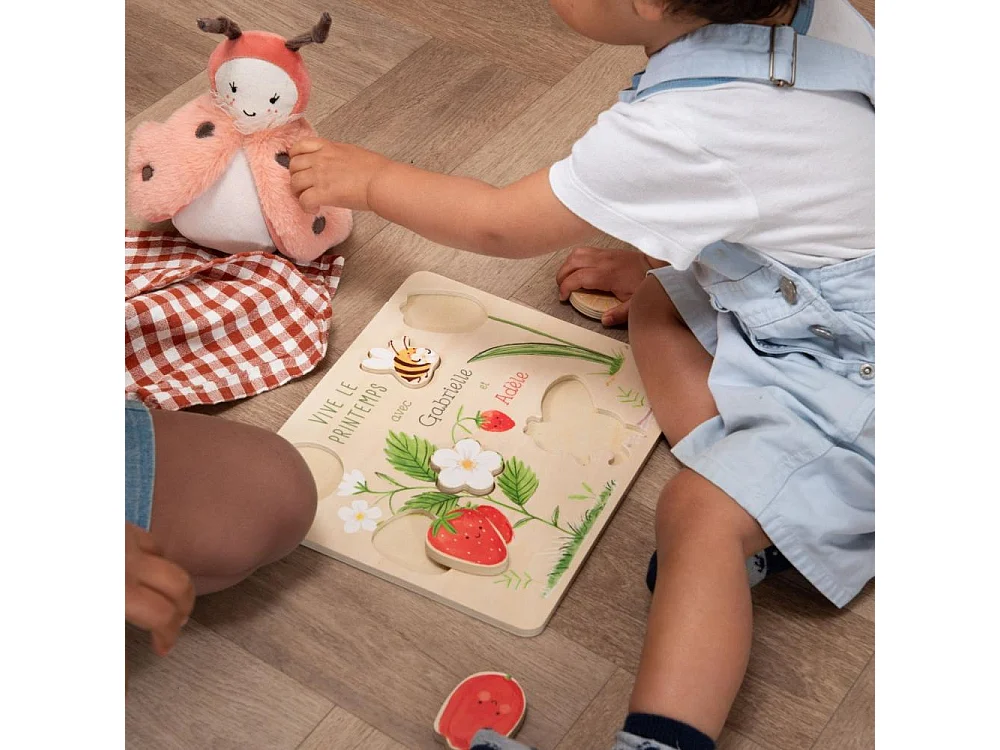 Puzzle Adèle la Coccinelle